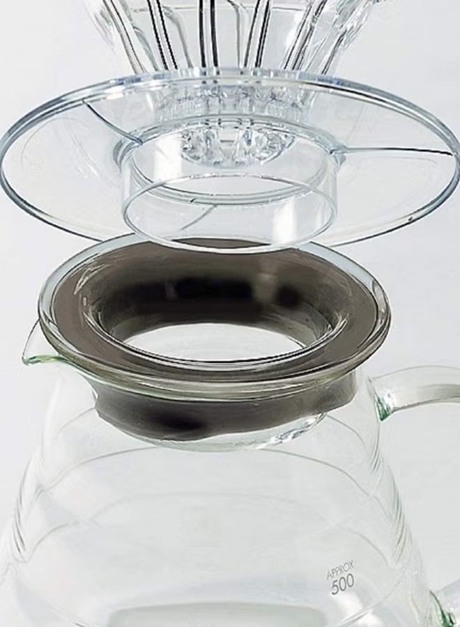 Coffee/tea Jug With Filter Clear 600ml - Image 3